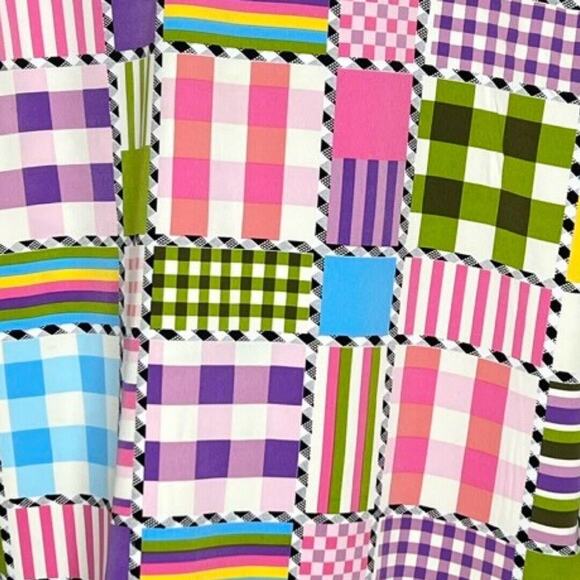 Koos of Course Jacket Womens 1X Black Multi Patchwork‎ Reversible Colorful Fun - Picture 7 of 15